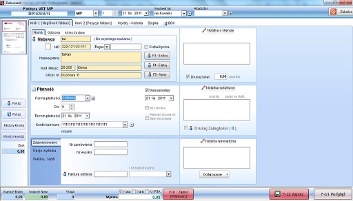 Program do faktur free