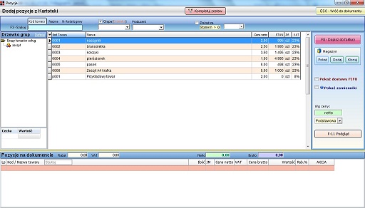 Program do fakturowania