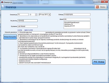 Program do faktur free