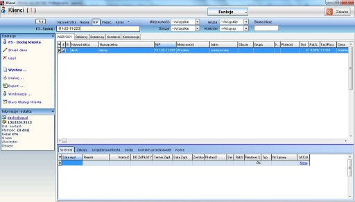 Program do faktur