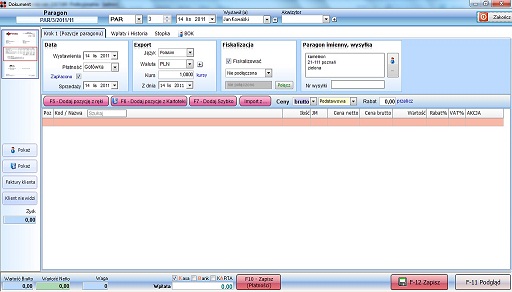 Program do faktur