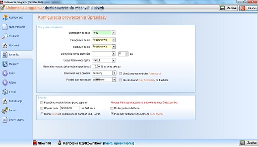 Program do faktur