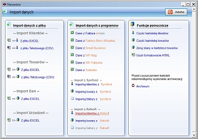 Program do fakturowania darmowy